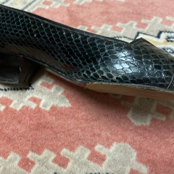 Lanvin Black Low Heel Women’s Shoe size 6 1/2 - Picture 8 of 14